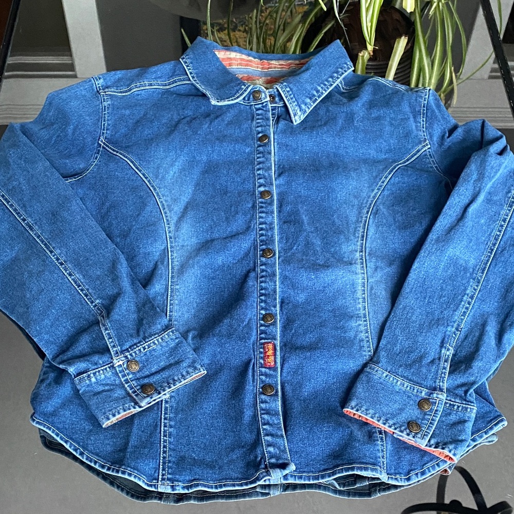Hard Rock Cafe Vintage Denim Lightweight Jacket, Womens XL
